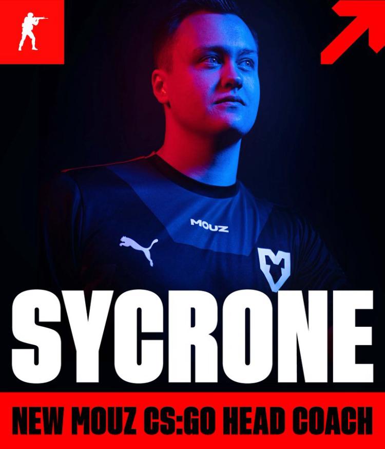 sycrone został nowym głównym trenerem MOUZ