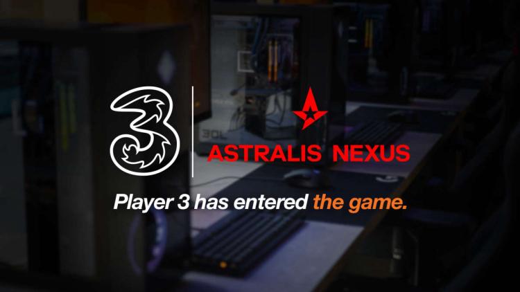 Astralis partnerów z 3 (Three)