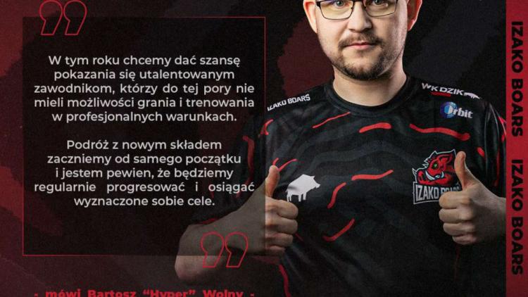 Hyper będzie kontynuować trening Izako Boars w nowym sezonie