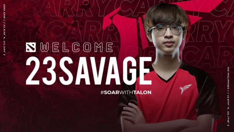 23 savage kończy Talon Esports