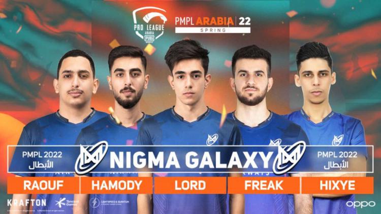 Nigma Galaxy został mistrzem PUBG Mobile Pro League - Arabia Spring 2022