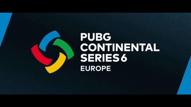 Uczestnicy określeni PUBG Continental Series 6: Europe