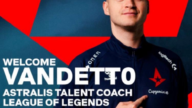 Vandett 0 został głównym trenerem Astralis Talent