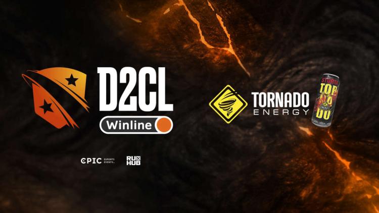 TORNADO ENERGY zostaje partnerem serii turniejów Winline Dota 2 Champions League