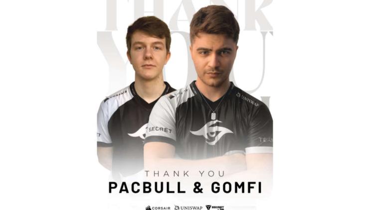 Team Secret pożegnaj się z Gomfi i Pacbull