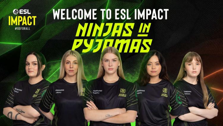 Ninjas in Pyjamas zaprezentowali żeński skład CS:GO