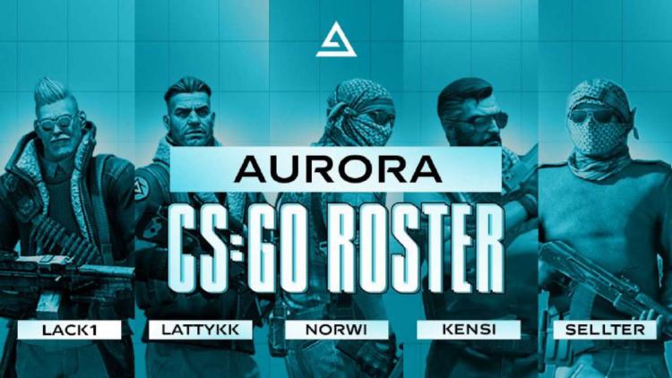 Aurora Gaming przedstawił zaktualizowany skład CS:GO