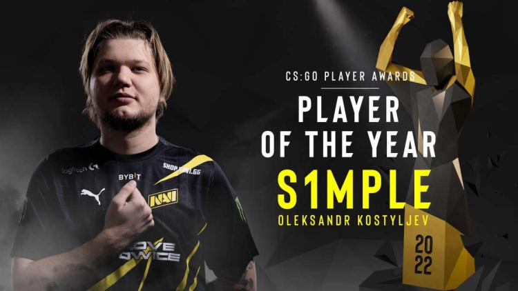 s1 mple jest ESL Graczem Roku 2022