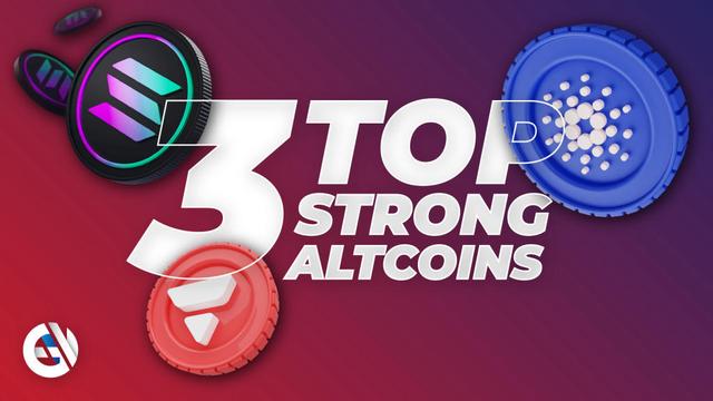 Top 3 altcoiny z mocnymi podstawami