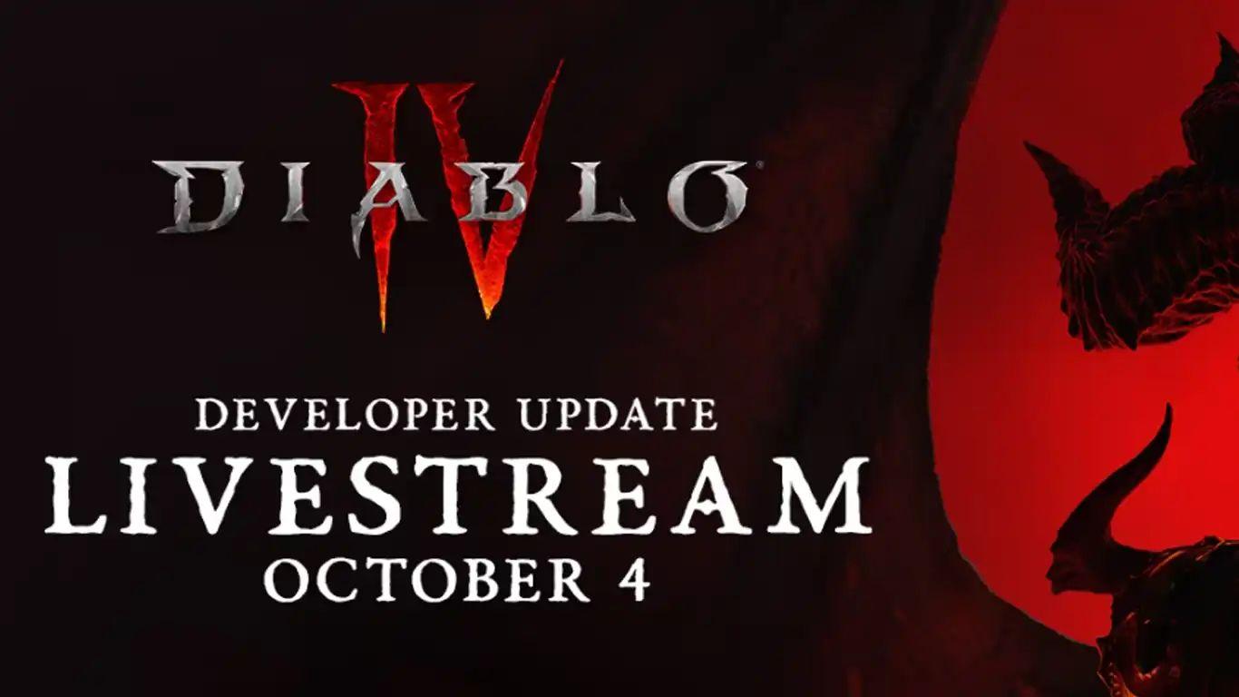 Aktualizacja dla deweloperów Diablo IV - październik 2023