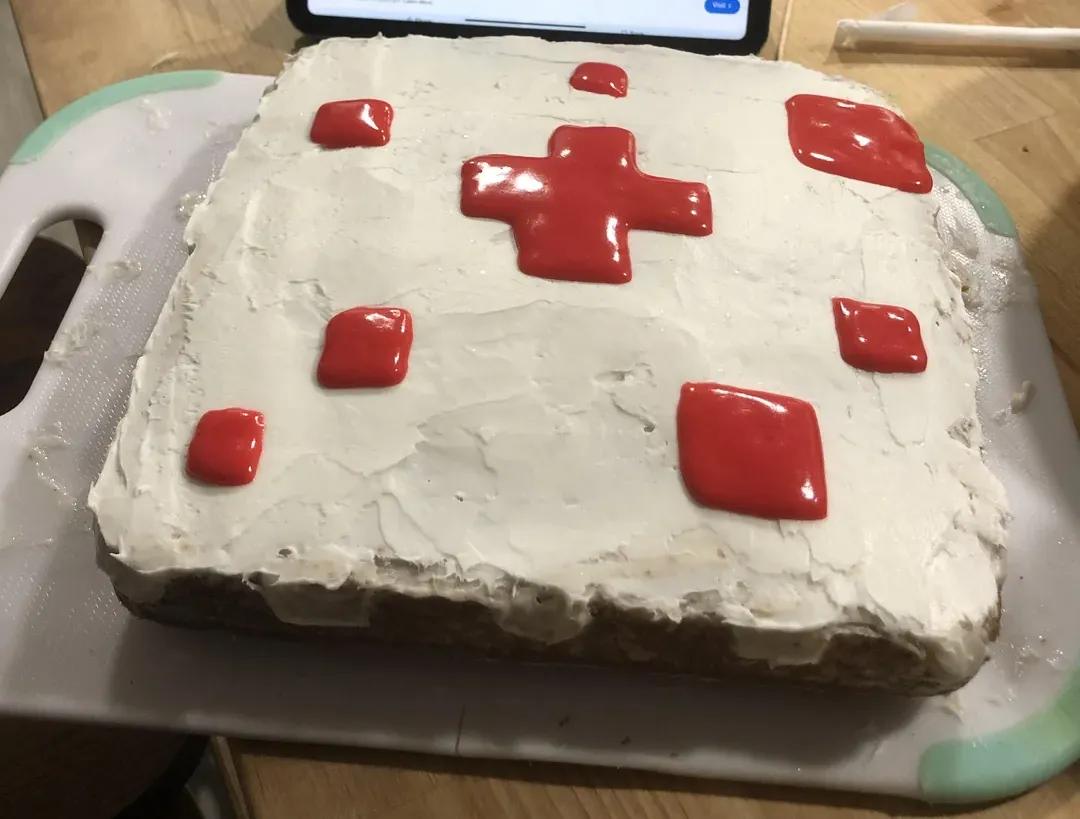 From Digital Delight to Real-Life Treat: Minecraft Fan Bakes Iconic Cake from the Game!