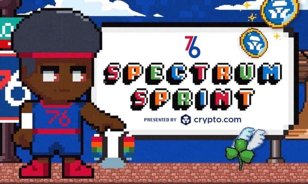  Philadelphia 76ers, Crypto.com Partner w celu zaprezentowania "Spectrum Sprint", części pierwszej w historii serii mobilnych gier wideo Web3 w NBA