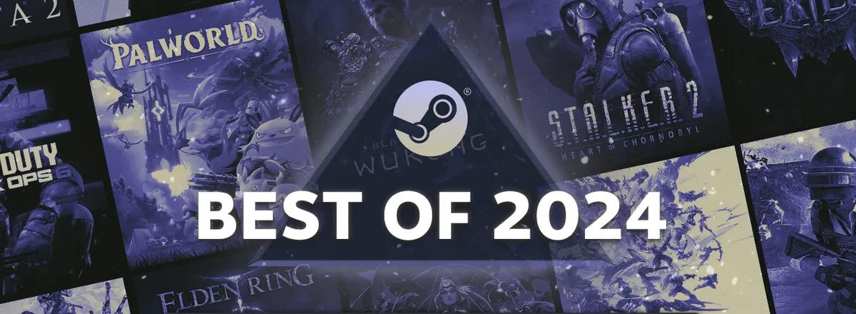 Top listy przebojów Steam w 2024 roku