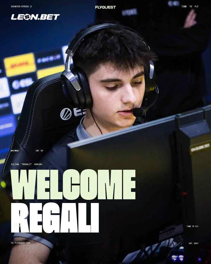 FlyQuest podpisuje kontrakt ze Sniperem Regali do swojego składu CS2, zastępując aliStair