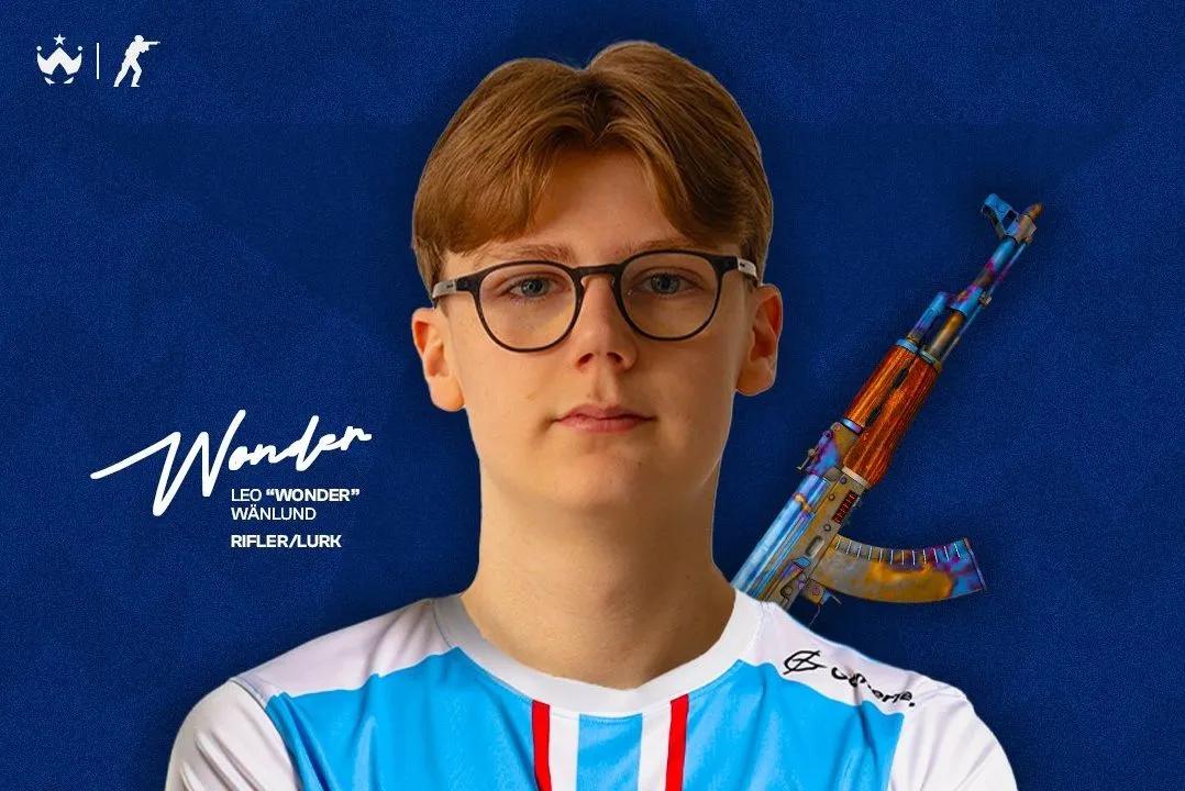 Wildcard przedstawia pierwszego gracza w drużynie Europejskiej Akademii: Leo „Wonder” Wänlund