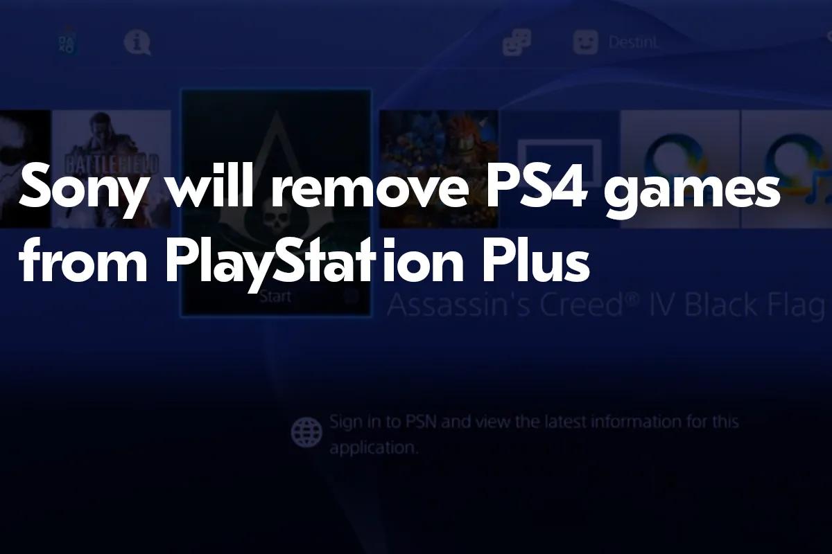 Sony usunie gry na PS4 z PlayStation Plus od stycznia 2026 r.