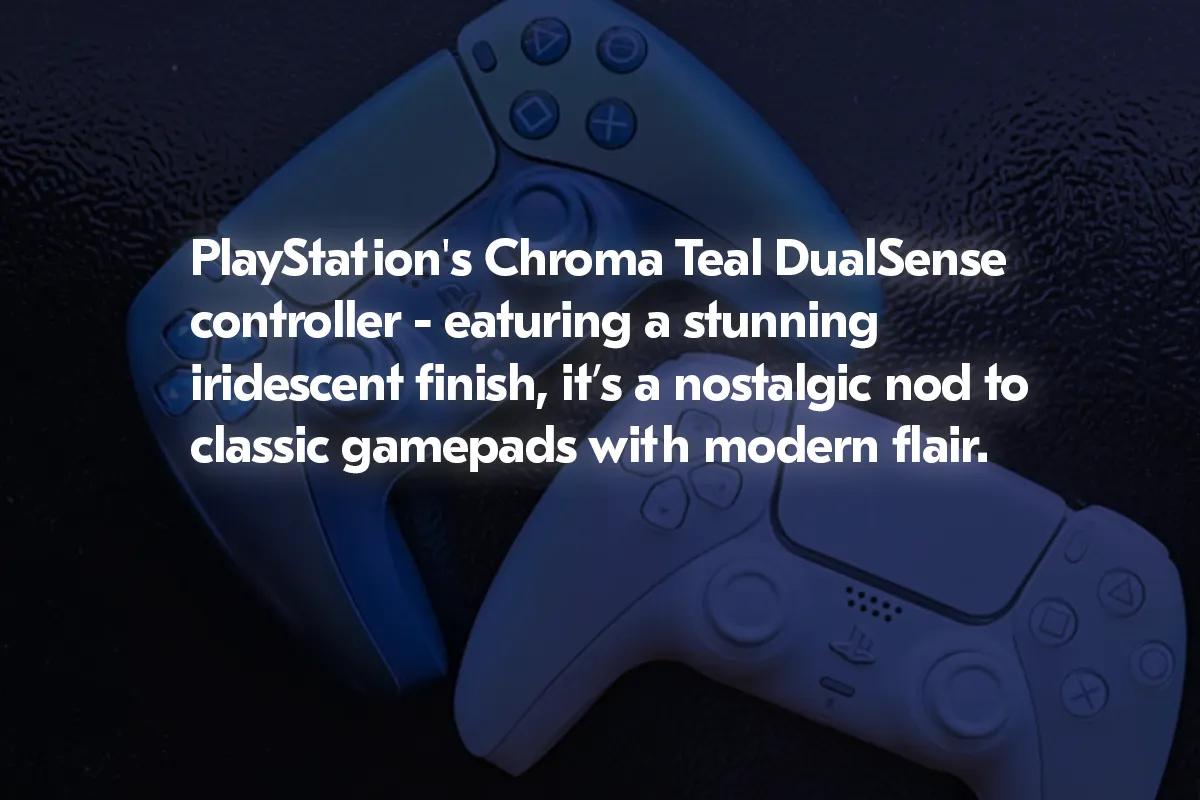 DualSense PlayStation Chroma Teal: Nostalgiczny ukłon w stronę nowoczesności