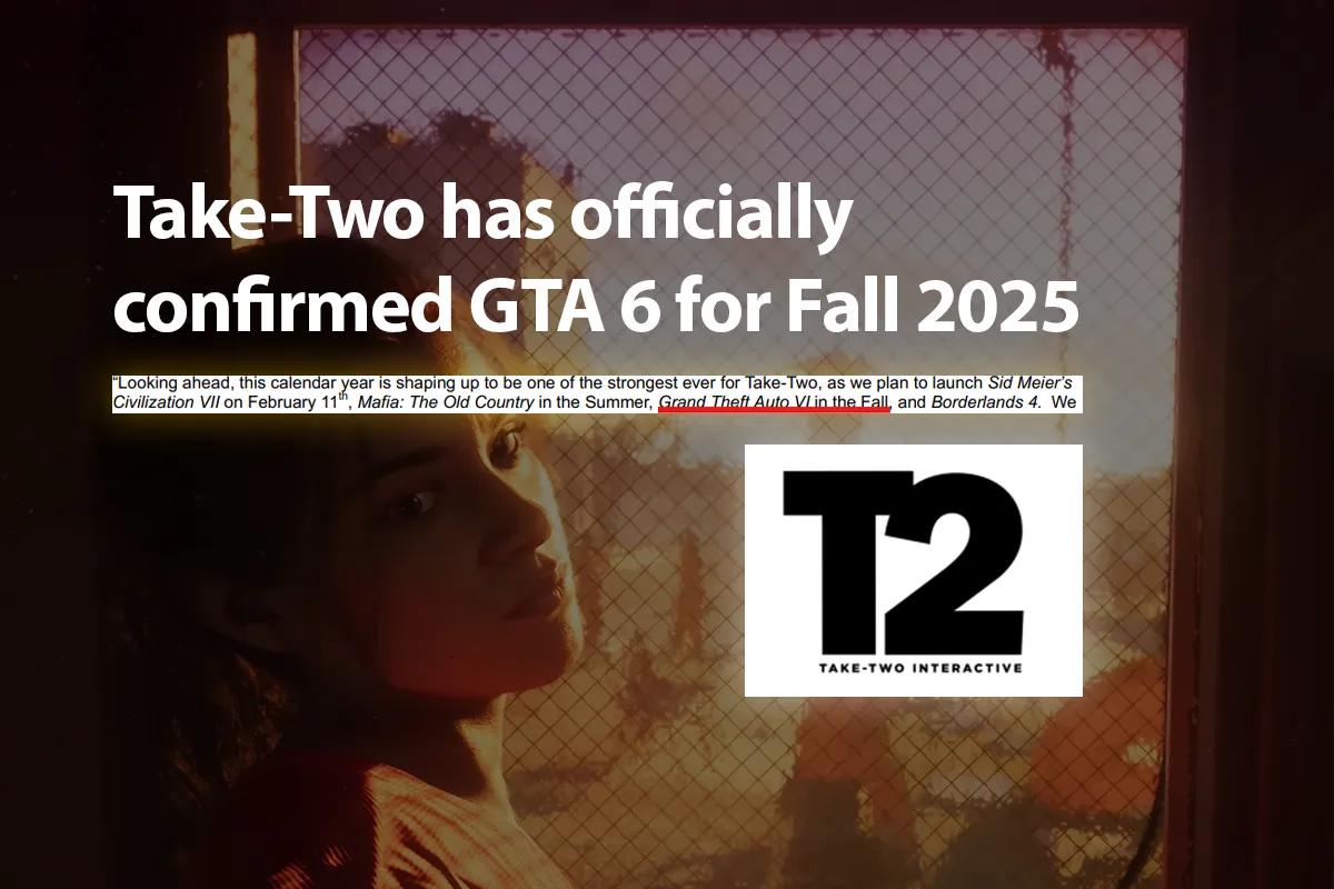 Premiera GTA 6 jesienią 2025 roku potwierdzona w najnowszym raporcie Take-Two