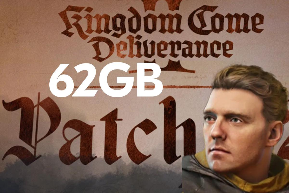 Kingdom Come: Deliverance 2 zawiera ogromną, ważącą 62 GB aktualizację z ponad 1000 poprawek