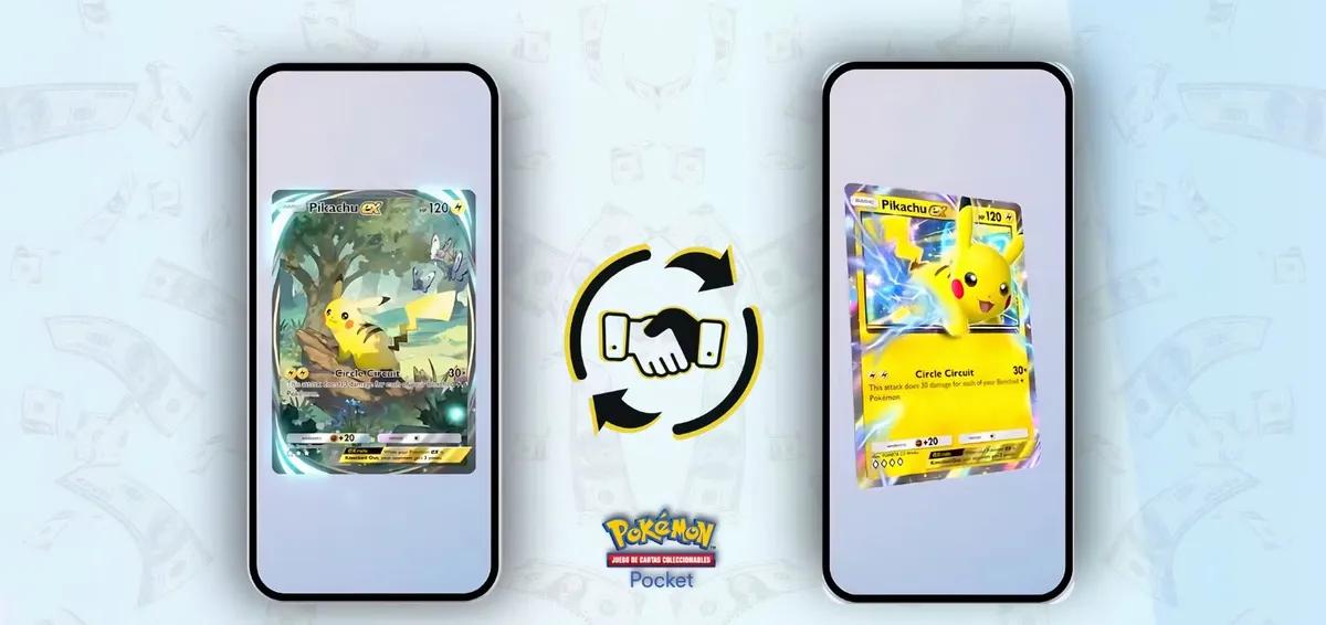 Pokemon TCG Pocket do przeglądu systemu handlowego