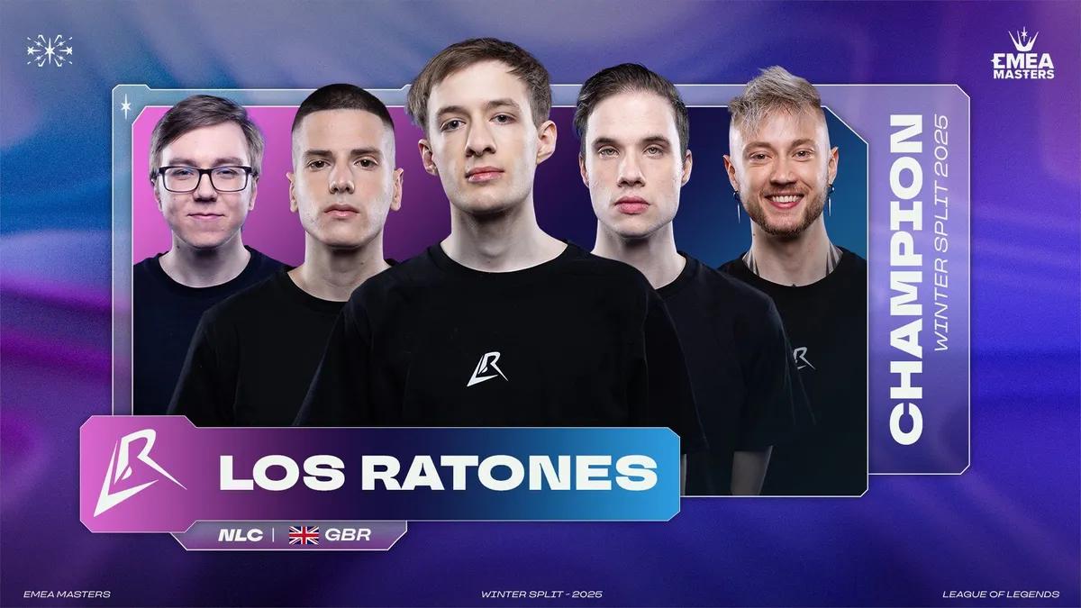 Nie do zatrzymania: Los Ratones zdobywają tytuł EMEA Masters Winter 2025