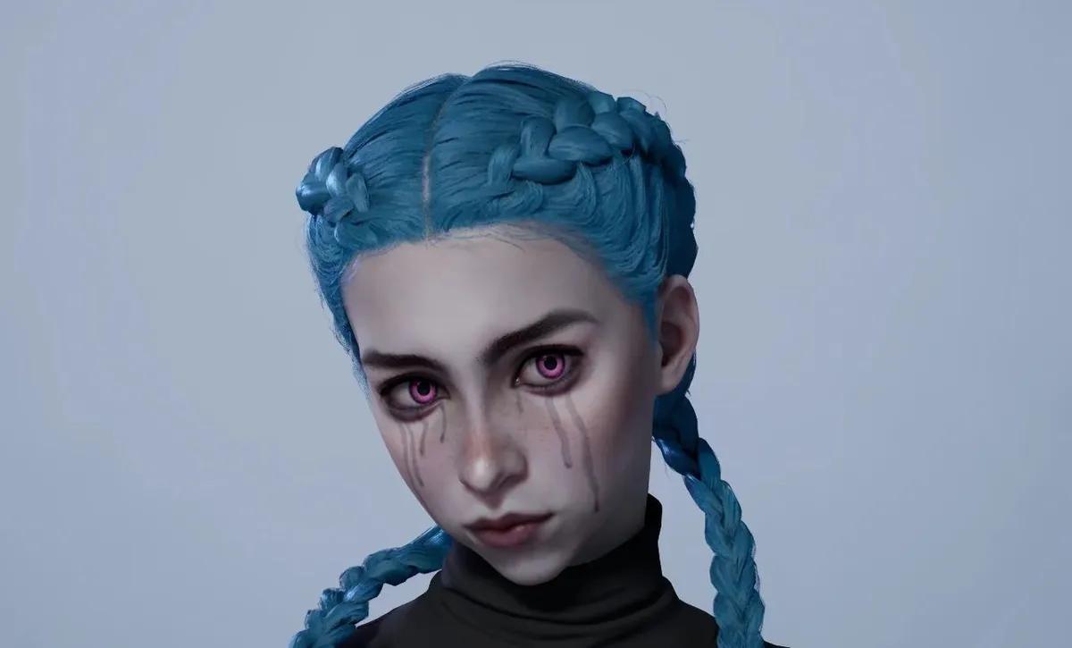 Fan InZOI odtwarza Jinx z Arcane w oszałamiających szczegółach przed uruchomieniem wczesnego dostępu