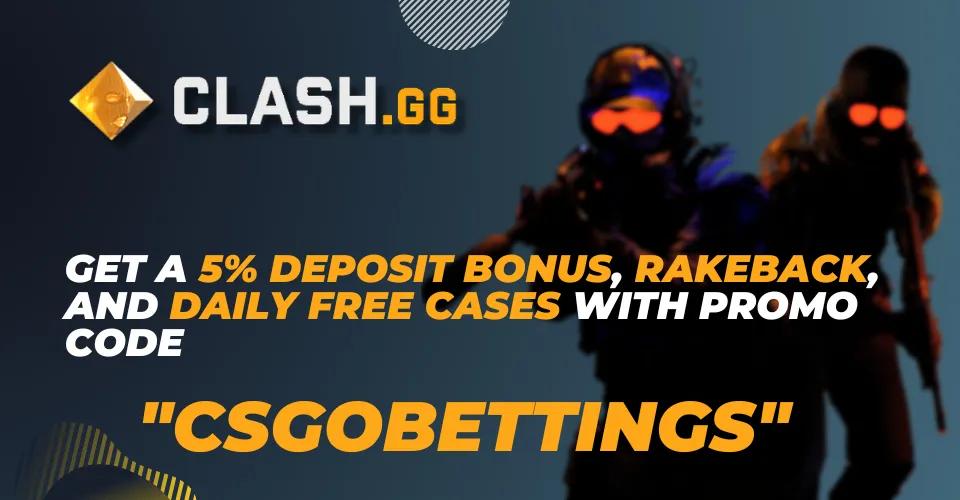 Kod promocyjny Clash.GG „CSGOBETTINGS”, darmowe skrzynki i oferty bonusów partnerskich: czy warto?