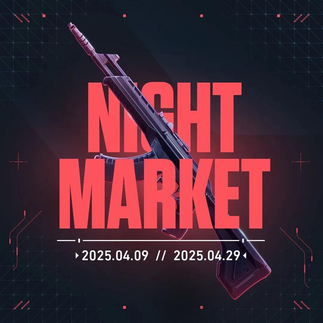Nocny Market powraca do VALORANT: Nowe skórki i szansa na powiększenie kolekcji