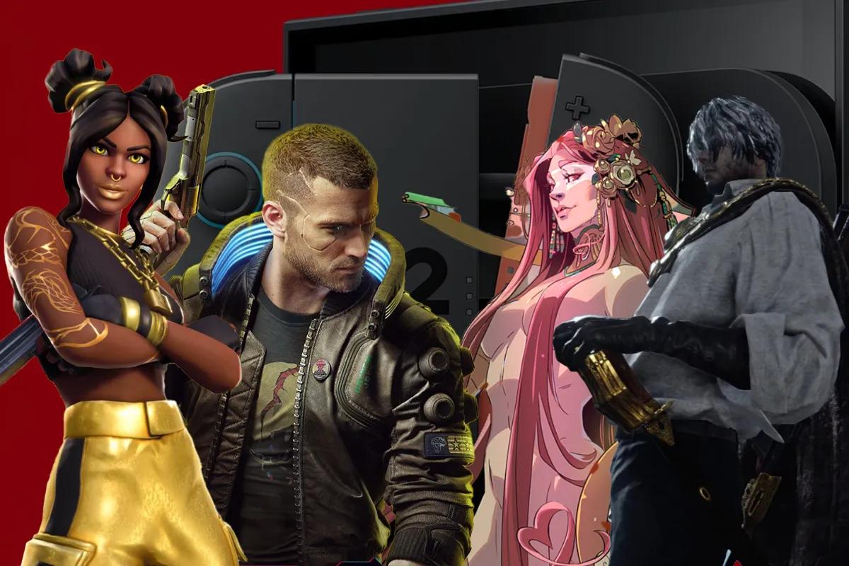 Wszystkie zapowiedziane gry na Nintendo Switch 2, w tym tytuły na wyłączność