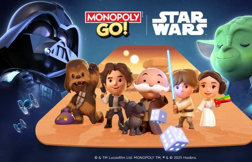 Wydarzenie partnerskie Star Wars w MONOPOLY GO! Wszystko, co musisz wiedzieć