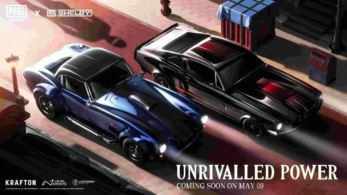 PUBG Mobile x Shelby American: Wysokooktanowe samochody, niestandardowe skórki i ekskluzywne nagrody w nowym wydarzeniu Motor Cruise