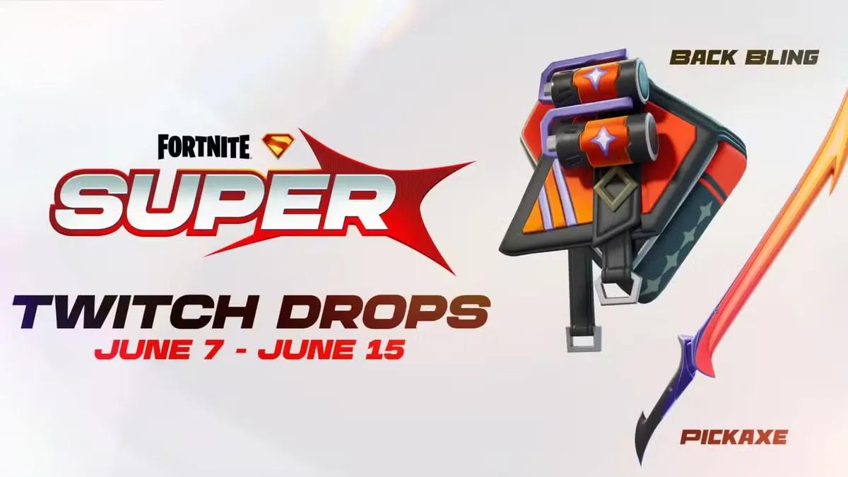 Fortnite ujawnia nowe dropy na Twitchu zawierające kosmetyki Retropack i Nightblade