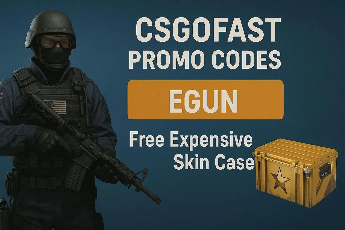 CSGOFast kody promocyjne [FREE SKIN CASE]