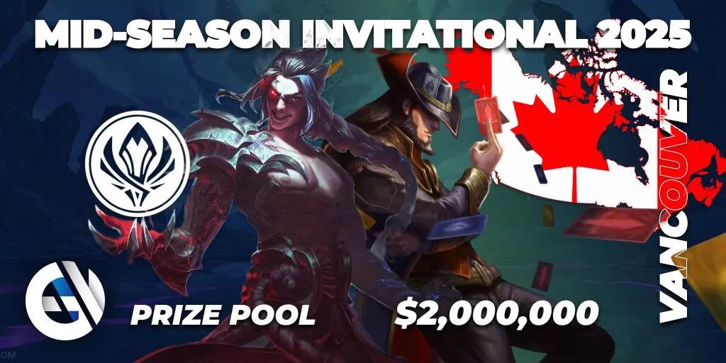 Riot Games ujawnia nagrody za stream MSI 2025, nagrody za Twitcha i nagrody Pick'ems