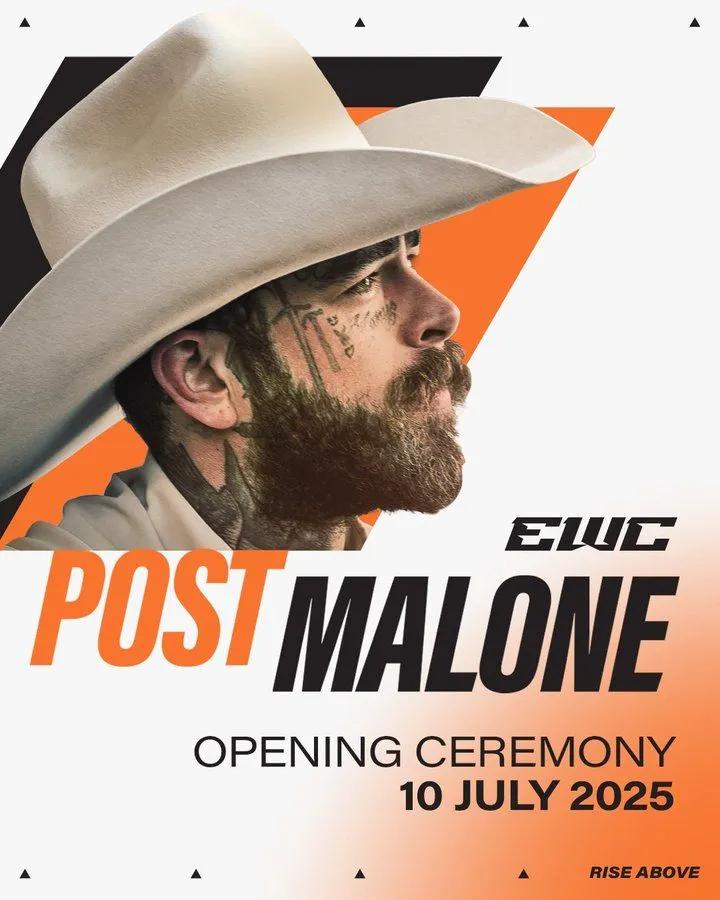 Mistrzostwa Świata w E-sporcie przyciągają gwiazdy: Post Malone wystąpi podczas ceremonii otwarcia