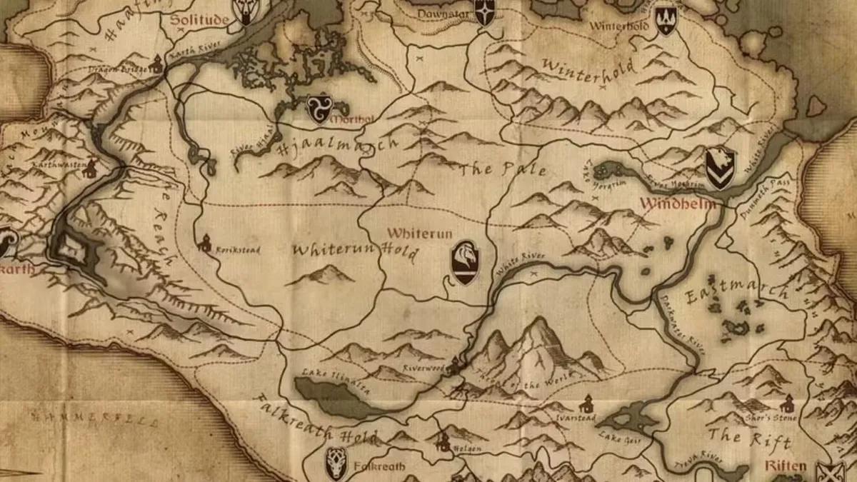 Mistrz LEGO odtwarza całą mapę Skyrim z ponad 70 000 klocków