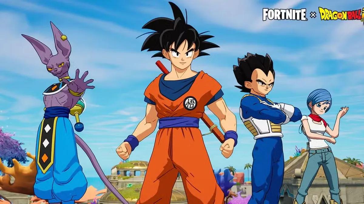 Wyciekło więcej skórek Dragon Ball, Jujutsu Kaisen i One Punch Man do Fortnite