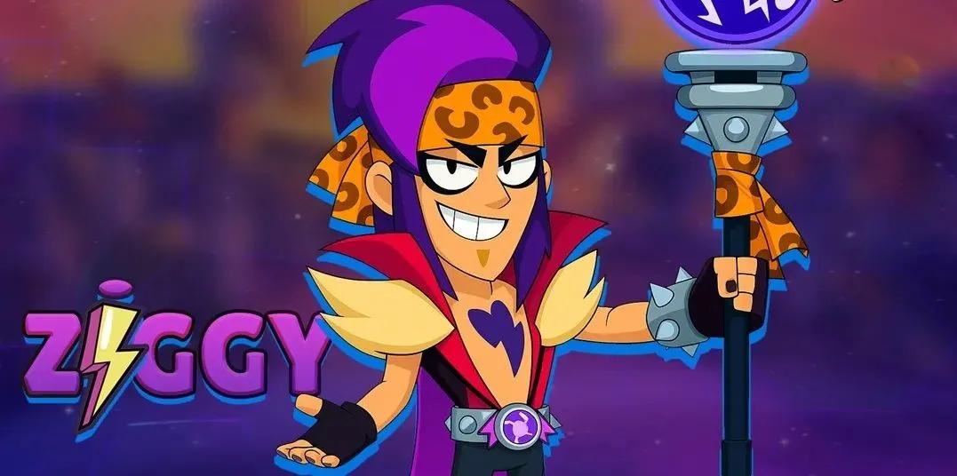 Ziggy, Glam Rock Illusionist, dołącza do Brawl Stars z Comic-Con 2025
