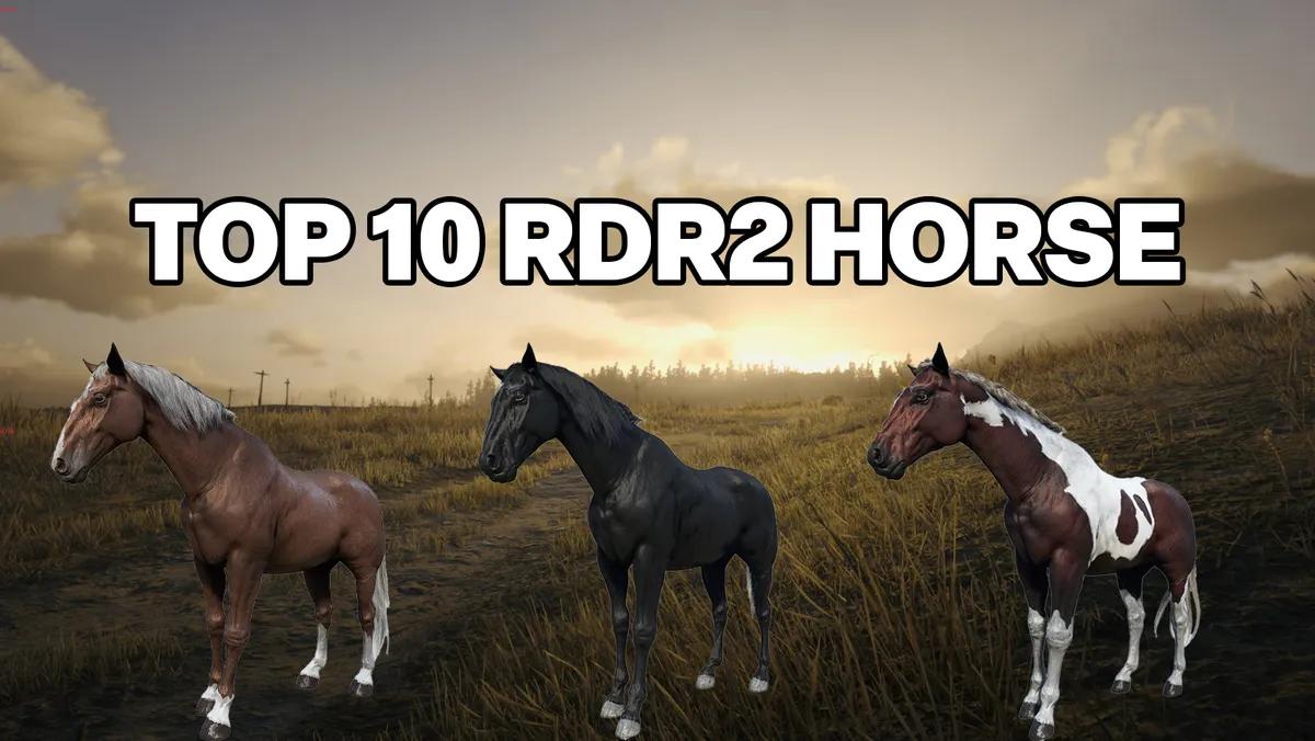 10 najlepszych koni w Red Dead Redemption 2, ranking według wydajności