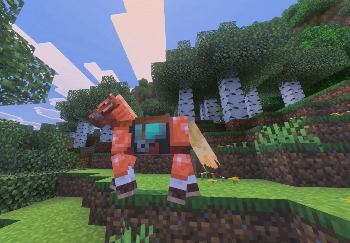 Nowa aktualizacja gry Minecraft dodaje miedzianą zbroję dla konia i przywraca usuniętego moba