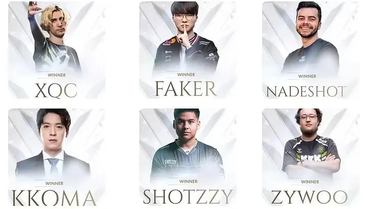Esports Awards 2025: Pełna lista zwycięzców i nominowanych