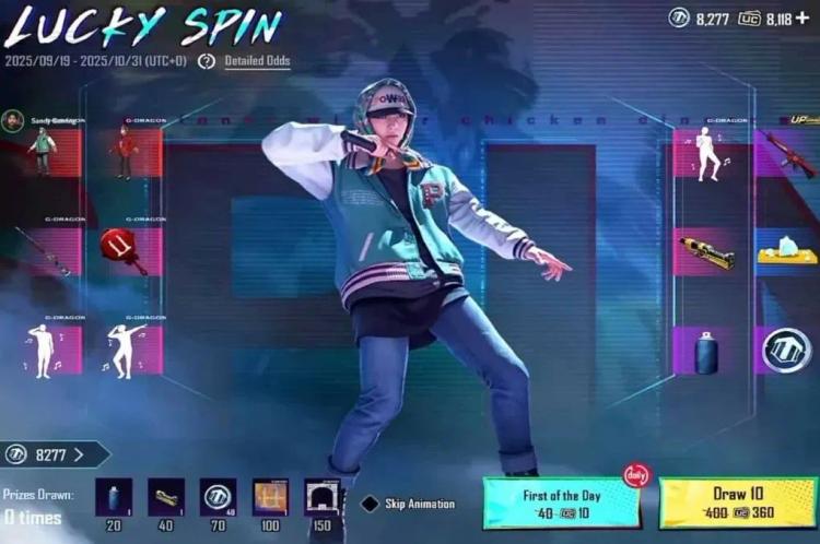 Współpraca PUBG Mobile x G-Dragon: Lucky Spin, nagrody i ekskluzywna zawartość