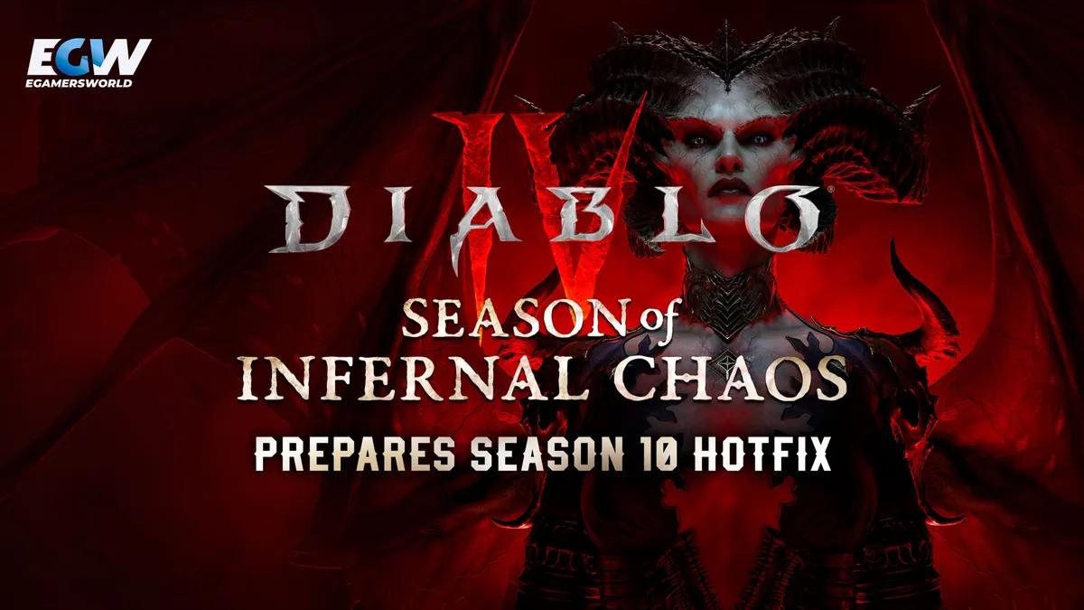 Diablo 4 przygotowuje poprawkę na sezon 10 ze zmianami dotyczącymi Hord Piekielnych