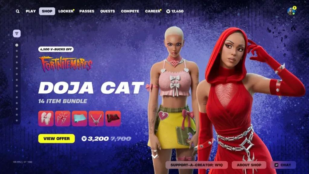 Gdzie znaleźć Doja Cat - Matkę Cierni - w Fortnite Rozdział 6 Sezon 4