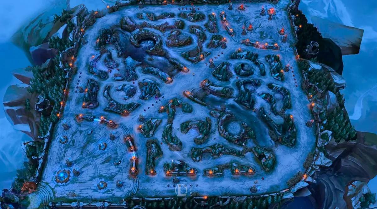 Zimowa mapa powraca w aktualizacji 25.23 do League of Legends