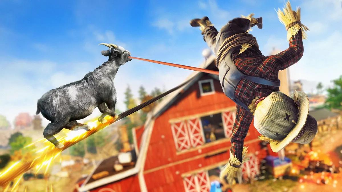 Goat Simulator 3 wprowadza nowe DLC: Baadlands: Furry Road