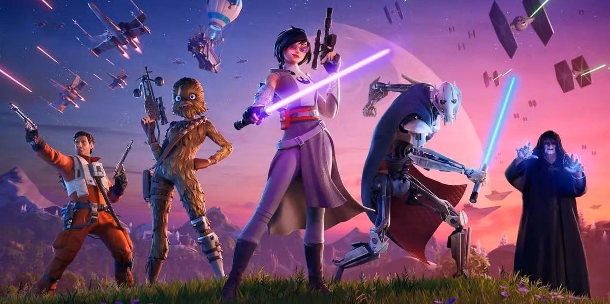Wyciek z Fortnite zapowiada ogromny crossover Gwiezdnych Wojen z udziałem Mandalorianina i Grogu