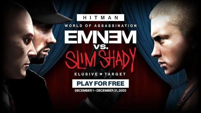 Hitman łączy siły z Eminemem: Polowanie na prawdziwego Slim Shady'ego już w grudniu!
