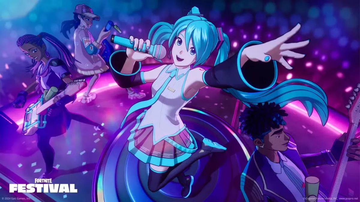Fortnite potwierdza obecność Hatsune Miku w wydarzeniu na żywo Zero Hour