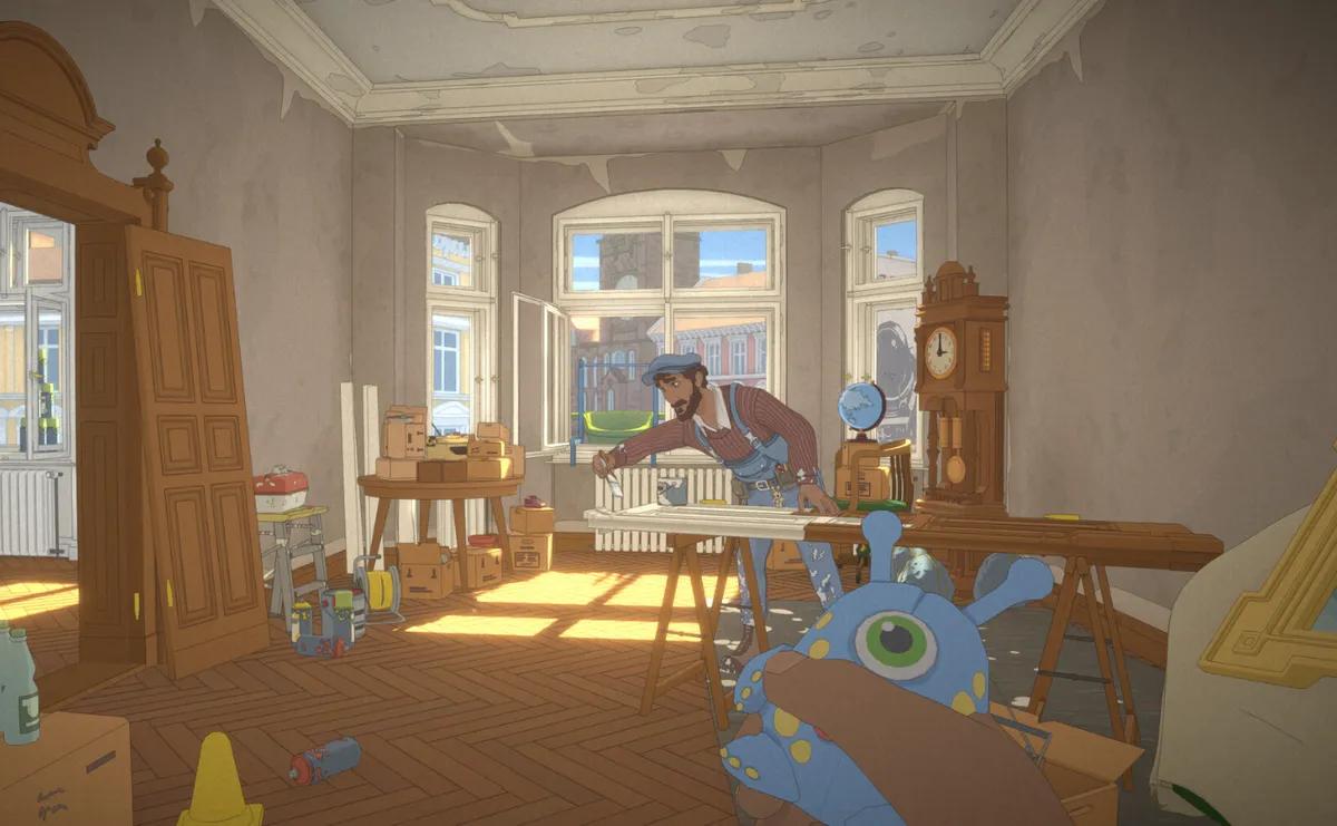 Remont przeprowadzony przez majsterkowicza otwiera stulecie historii w berlińskim apartamencie